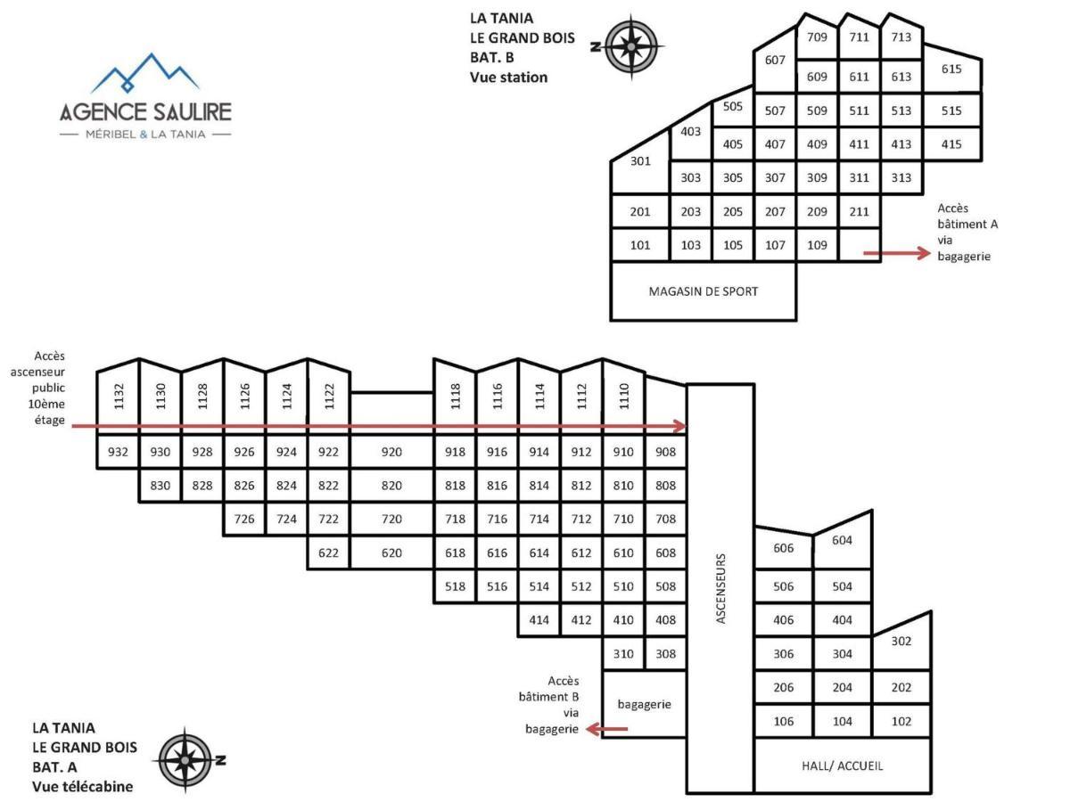 Location Appartement A La Tania - 6 Personnes, 41M², 2 Pieces, Balcon, Skis Aux Pieds - Fr-1-182A-2 Courchevel Exterior photo